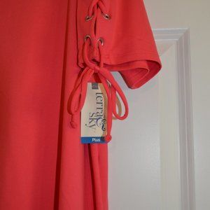 Shrimp colored causual shirt